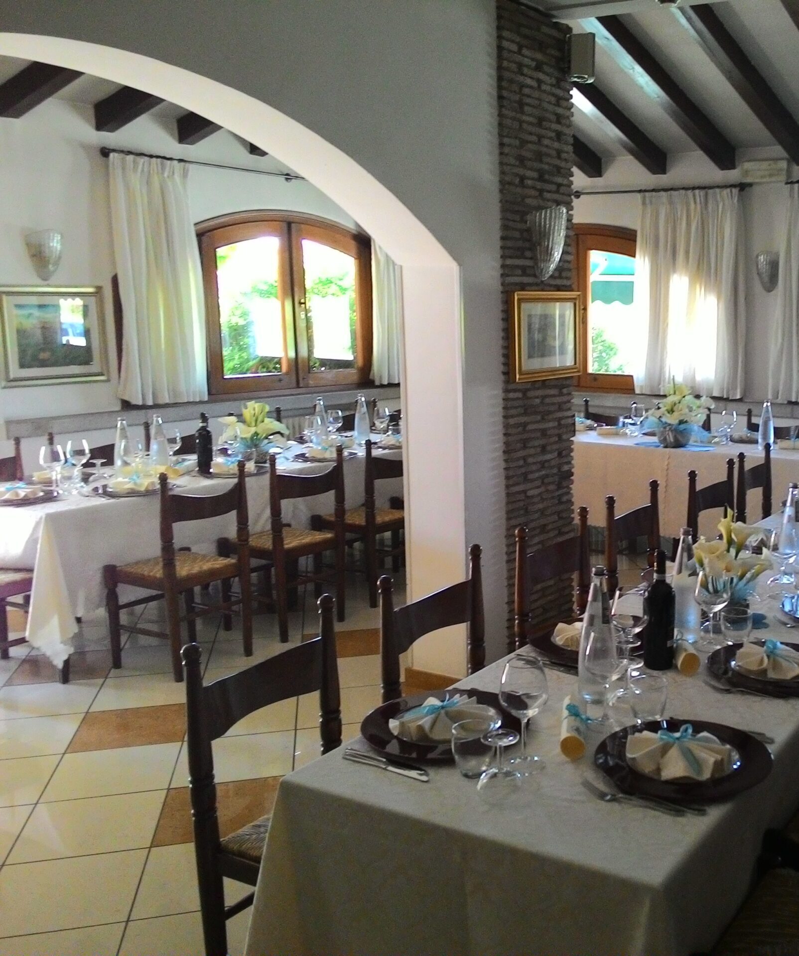 sala da pranzo alla botte